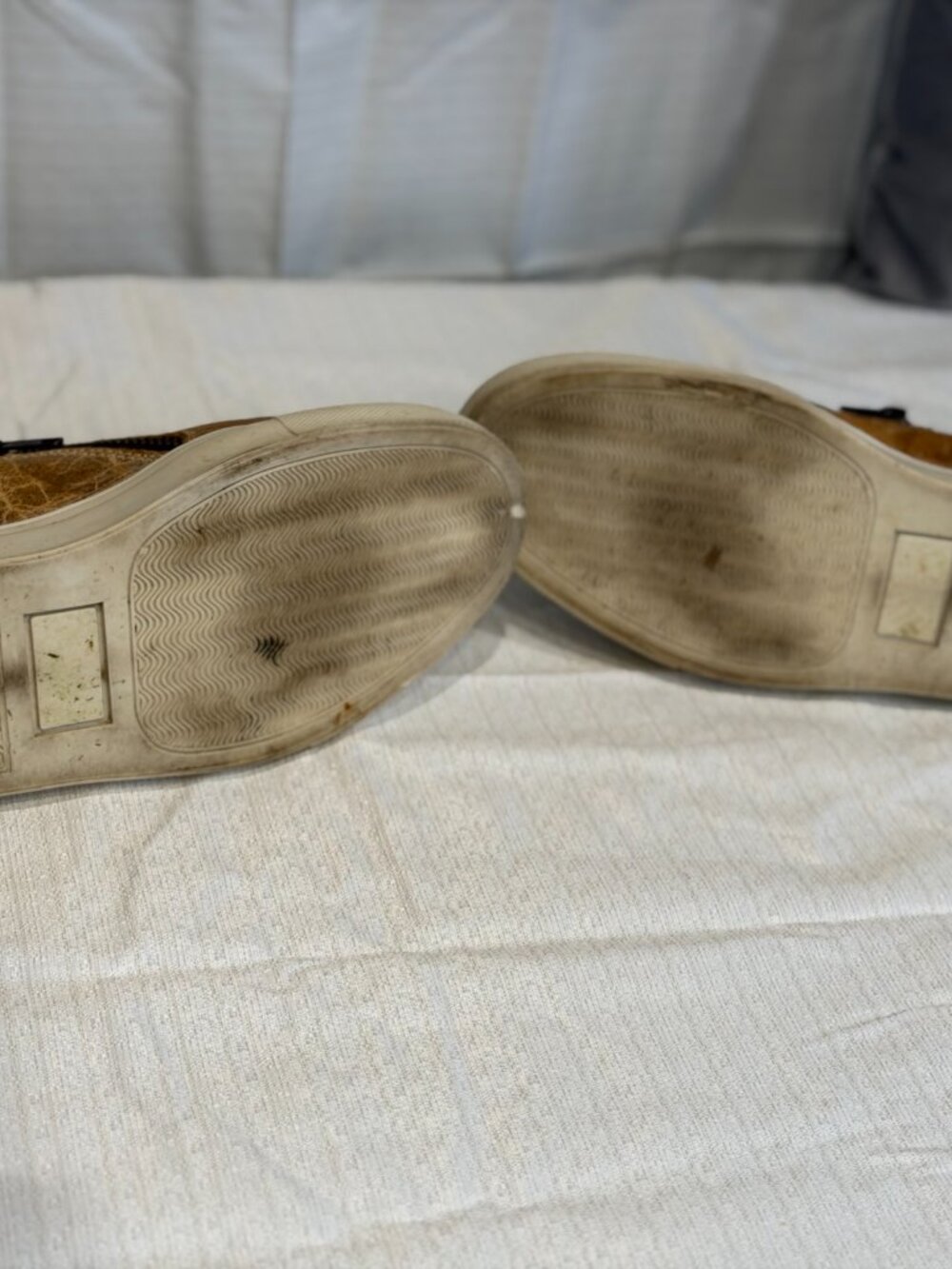 Corral Distressed Tan Winged Heart Zip Casual Shoes E1553 Size 8 - Picture 7 of 7